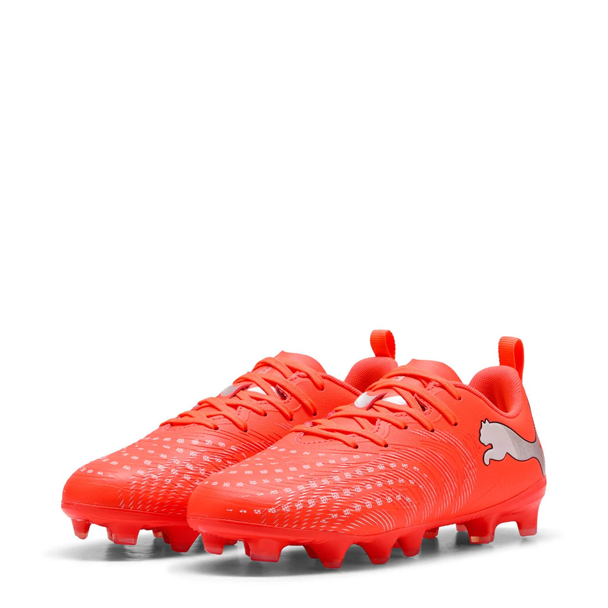ZAPATILLA NIÑO PUMA ROJO FUTURE 9 PLAY FG JR - 2
