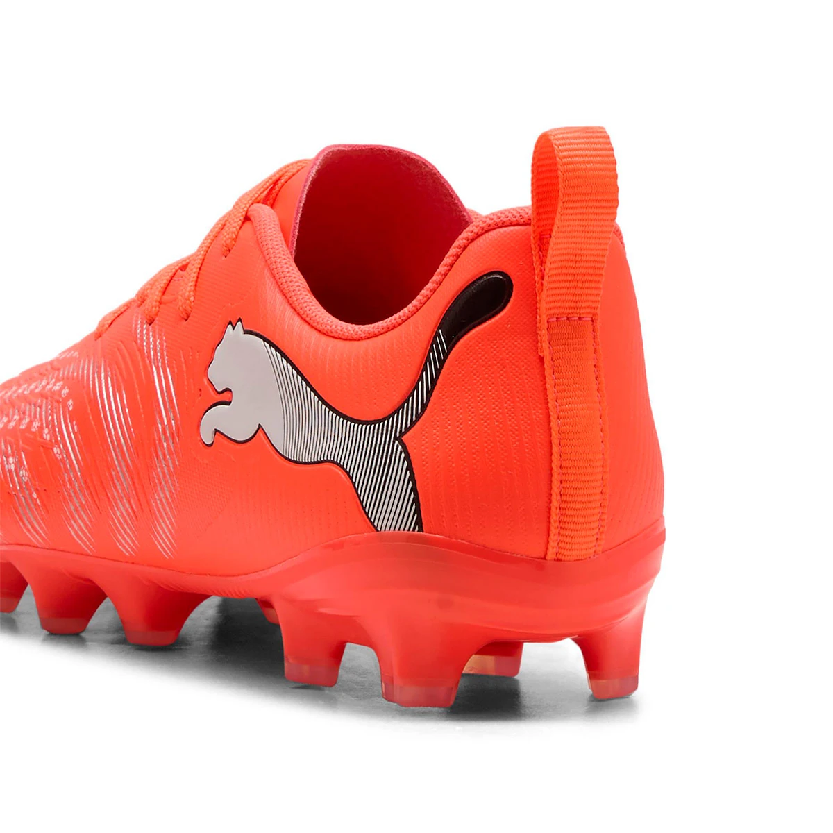 ZAPATILLA NIÑO PUMA ROJO FUTURE 9 PLAY FG JR - 5
