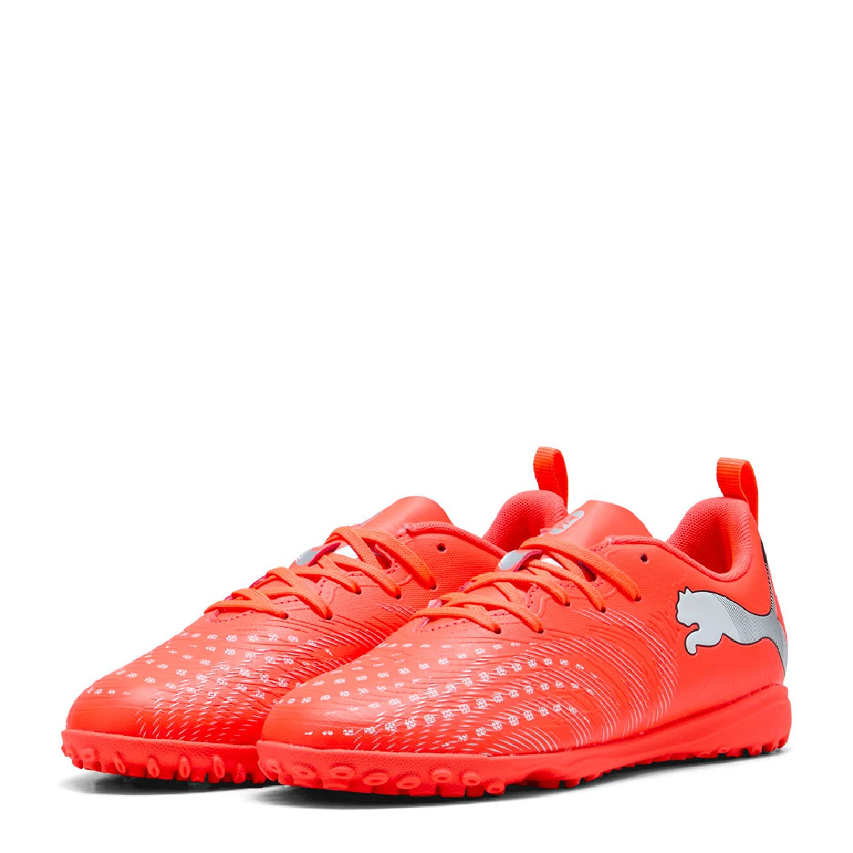 ZAPATILLA NIÑO PUMA ROJO FUTURE 9 PLAY TT JR - 2