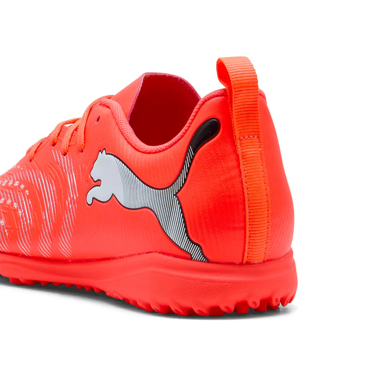 ZAPATILLA NIÑO PUMA ROJO FUTURE 9 PLAY TT JR - 5