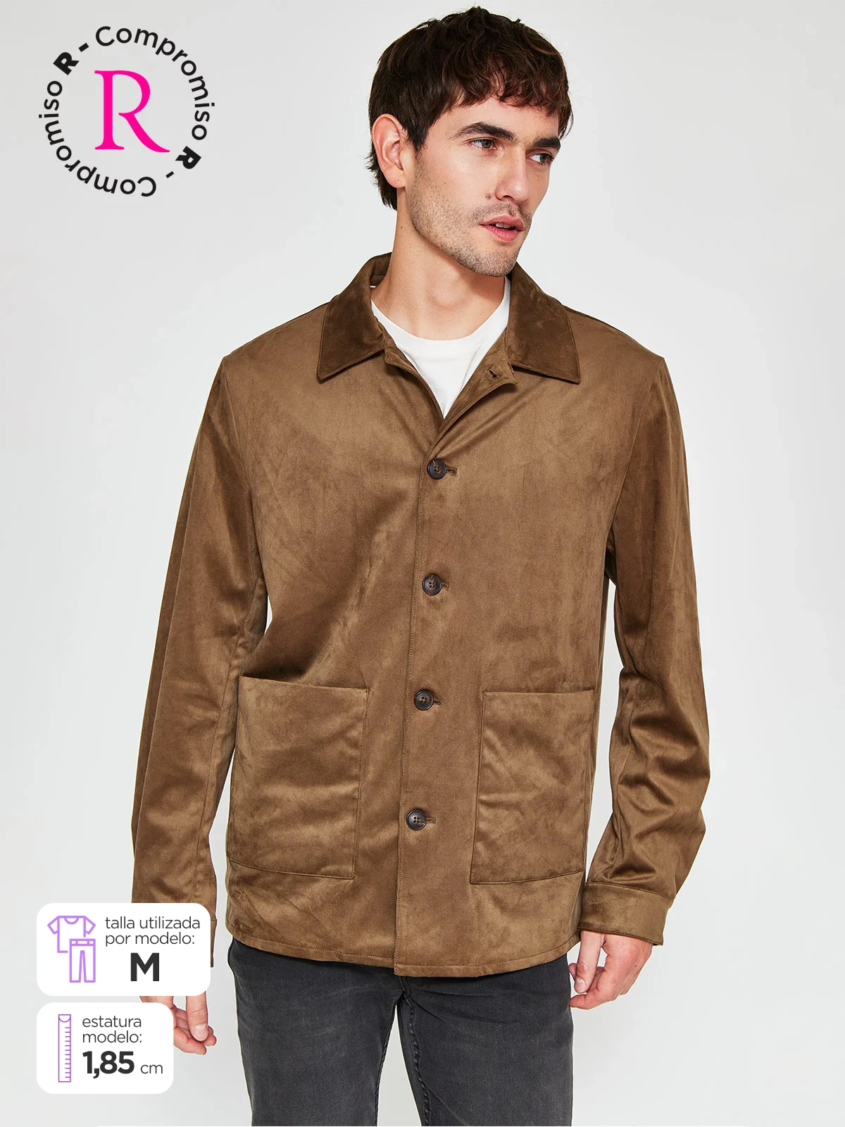 CHAQUETA HOMBRE MARQUIS SUEDE - 1