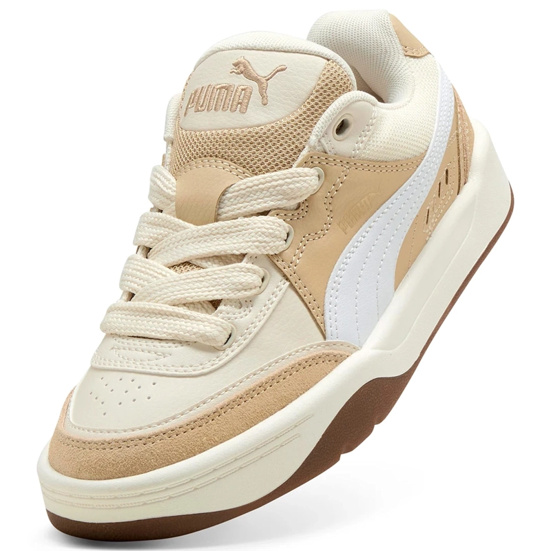 ZAPATILLAS NIÑO PUMA URBANO BEIGE PARK LIFESTYLE SK8 CUERO - 5