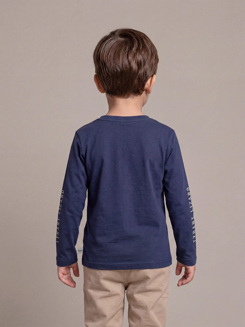 POLERA MANGA LARGA NIÑO HARVEST BASDINON - 2