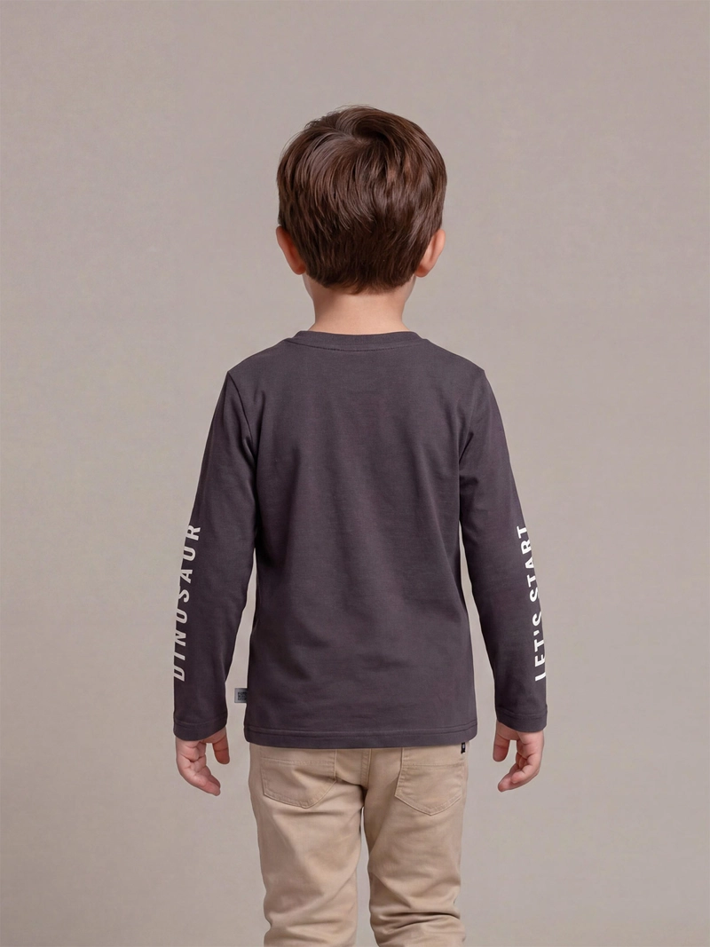 POLERA MANGA LARGA NIÑO HARVEST BASDINON - 2