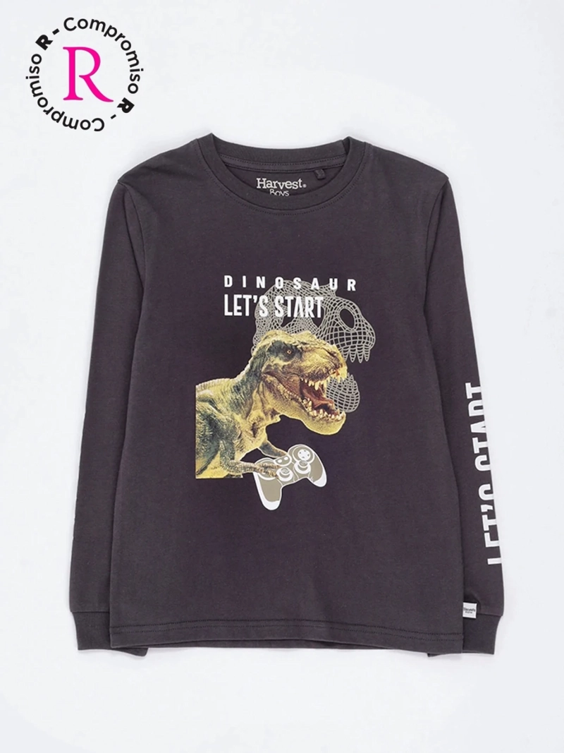 POLERA MANGA LARGA NIÑO HARVEST BASDINON - 3
