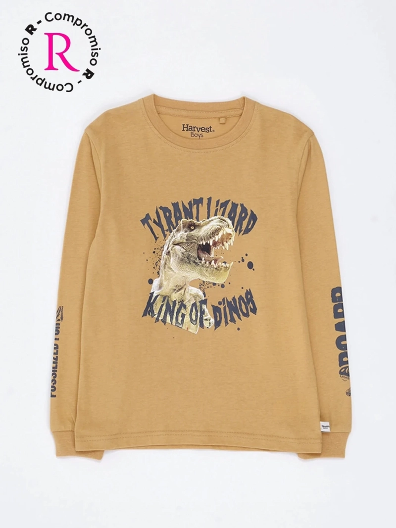 POLERA MANGA LARGA NIÑO HARVEST BASDINON - 3