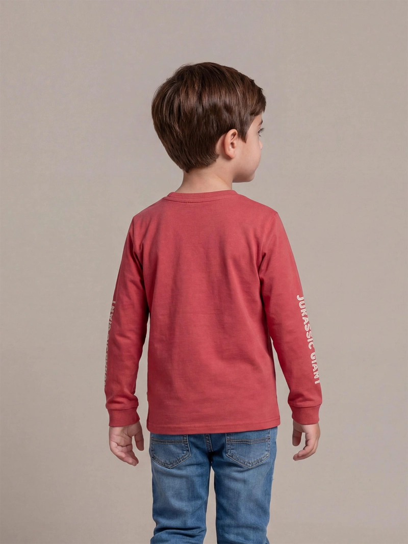 POLERA MANGA LARGA NIÑO HARVEST BASDINON - 2