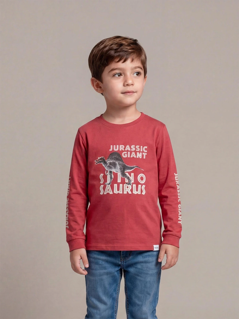 POLERA MANGA LARGA NIÑO HARVEST BASDINON - 1