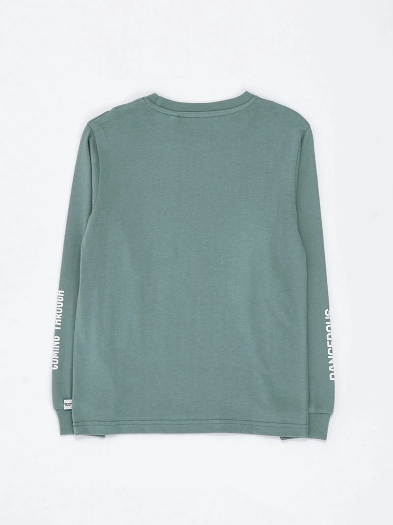 POLERA MANGA LARGA NIÑO HARVEST BASDINON - 4