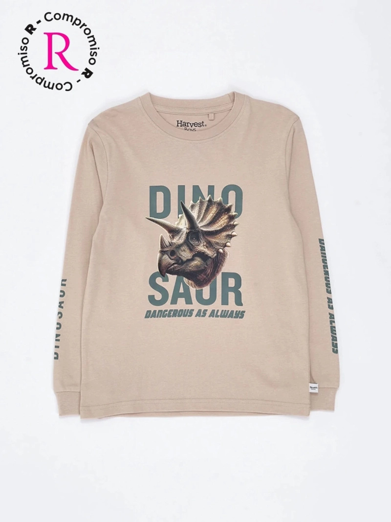 POLERA MANGA LARGA NIÑO HARVEST BASDINON - 3