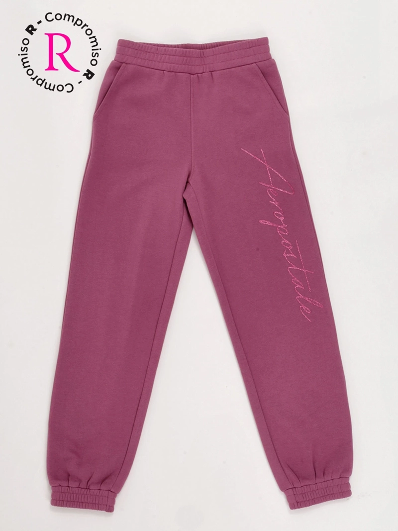PANTALÓN DE BUZO NIÑA AEROPOSALE - 1