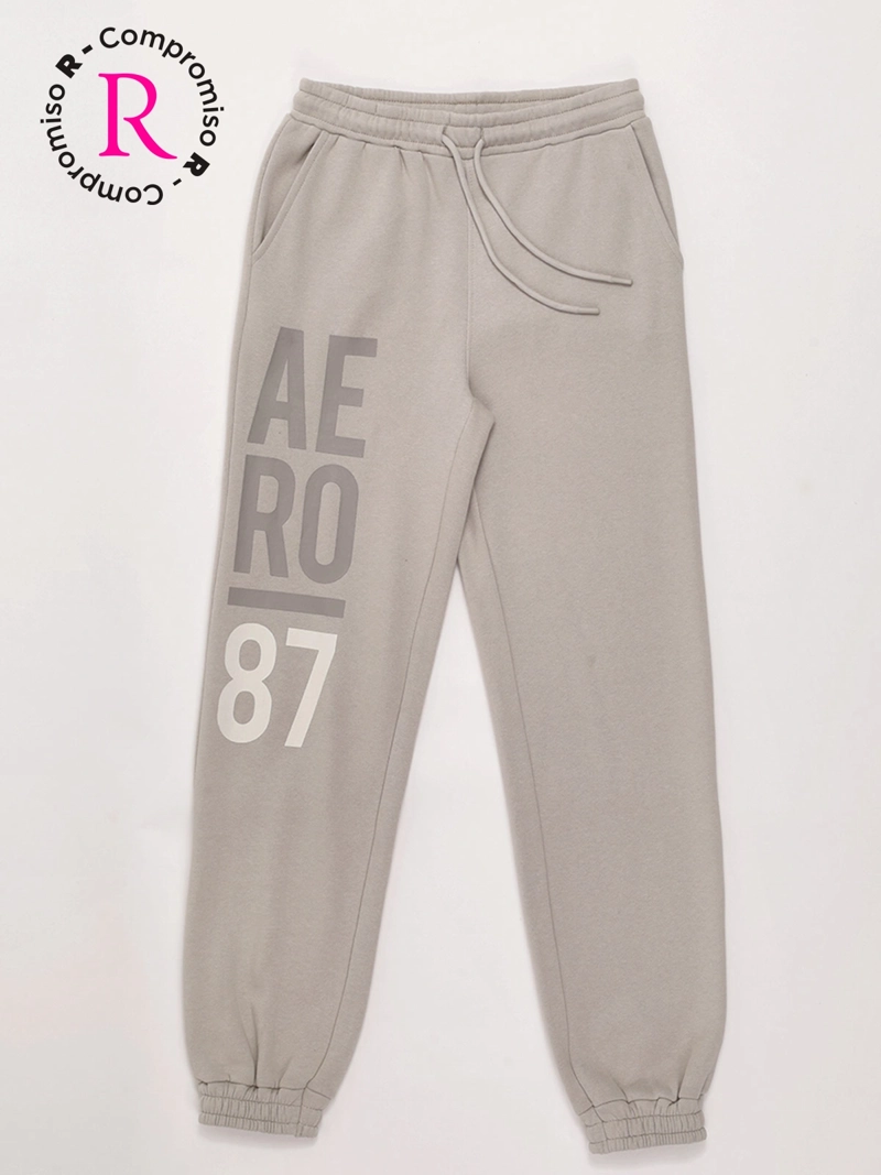 PANTALÓN DE BUZO NIÑO AEROPOSTALE ALGODÓN BÁSICO - 1