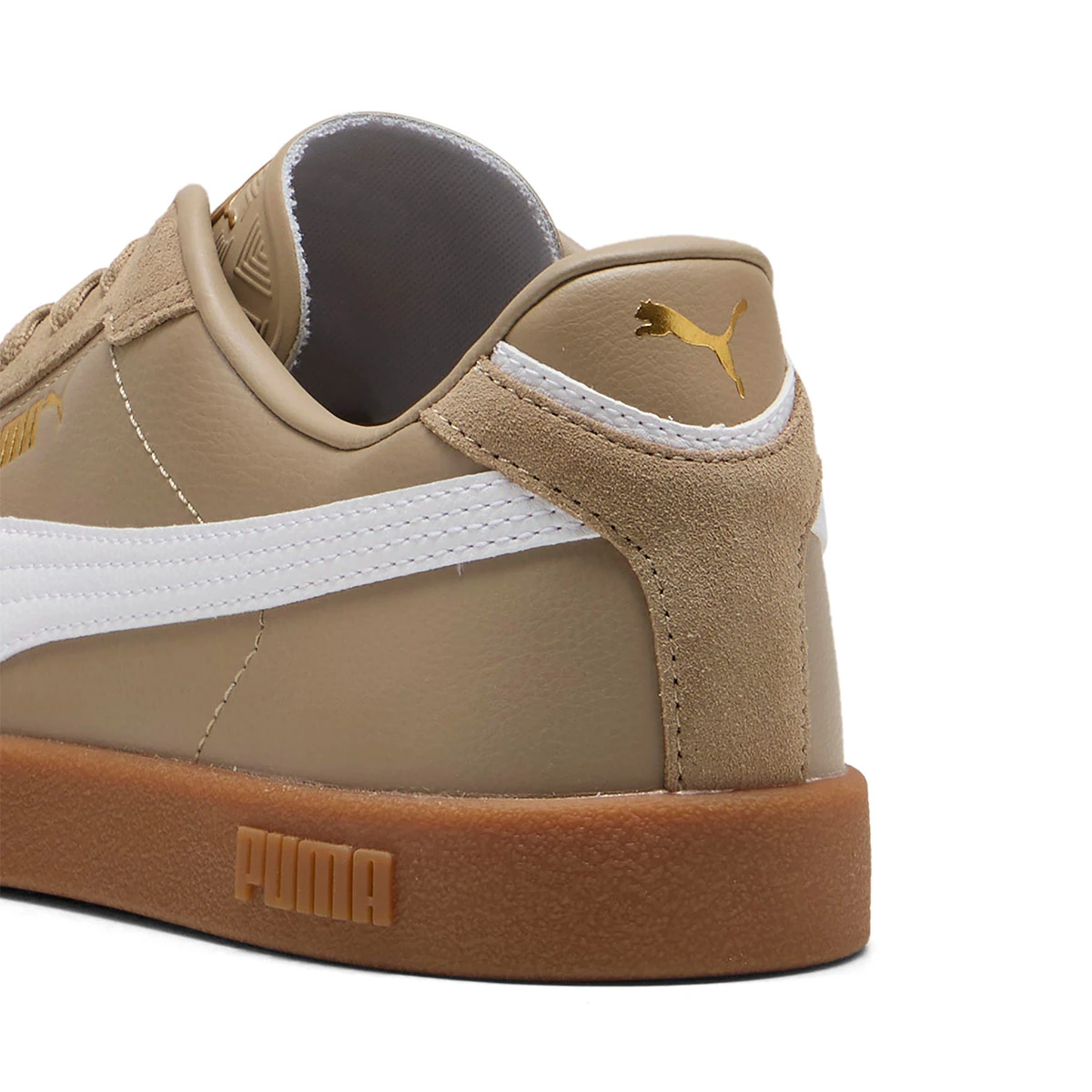 ZAPATILLAS MUJER PUMA URBANO BEIGE CLUB II ERA - 4