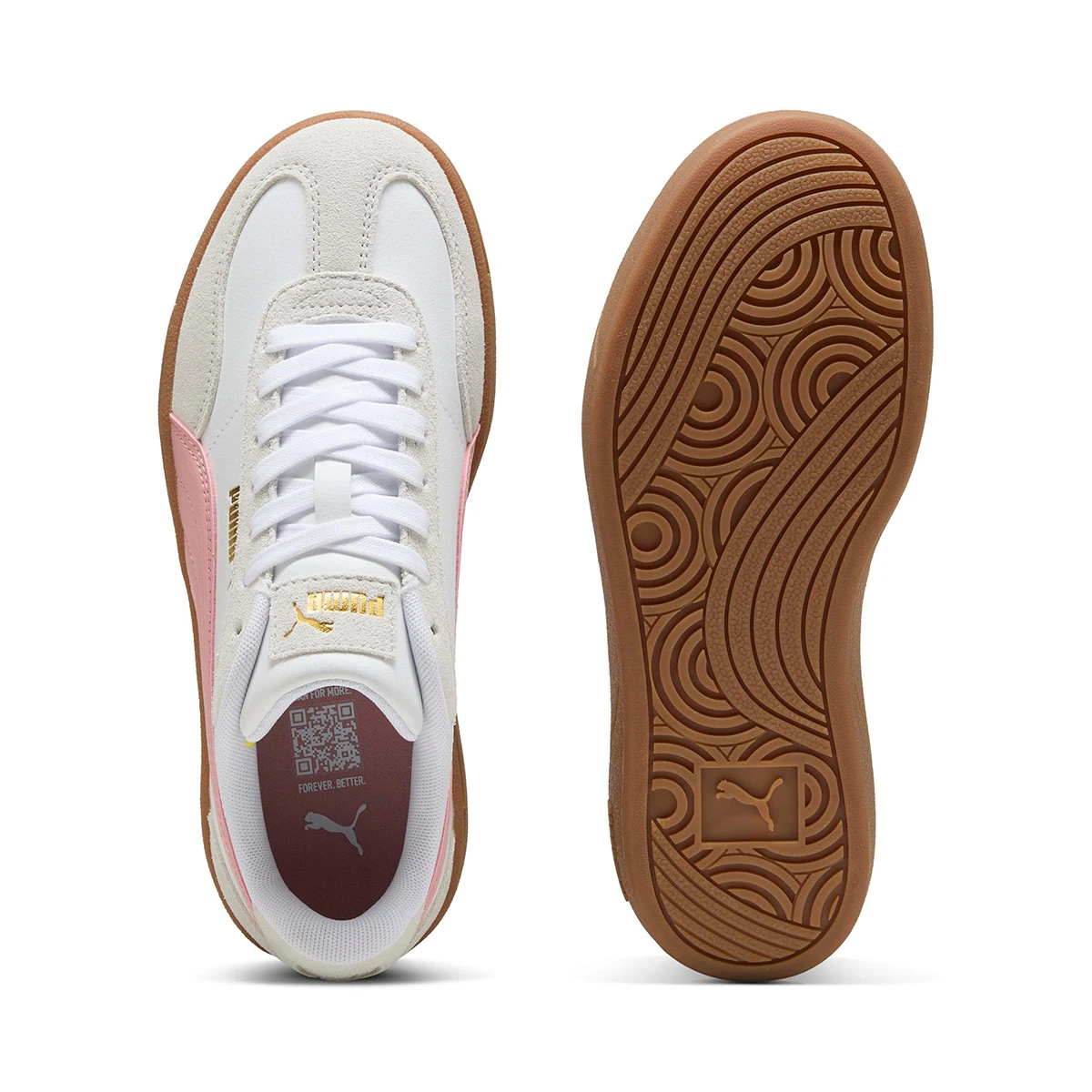ZAPATILLAS MUJER PUMA URBANO BLANCO CLUB II ERA PLATFORM - 4