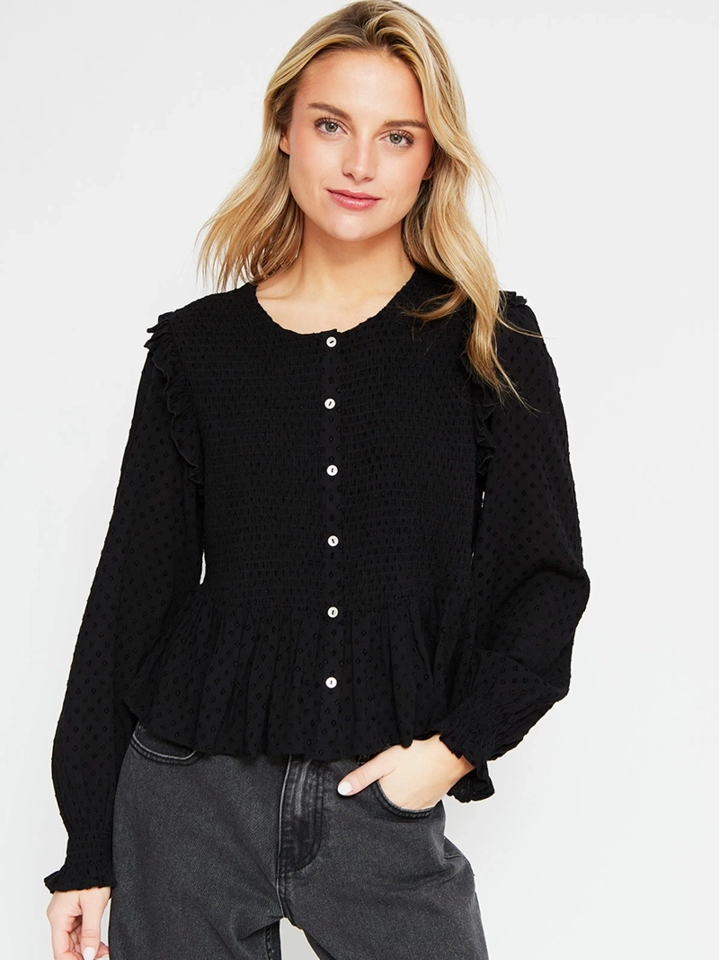 BLUSA MUJER BARBADOS MANGA LARGA PANAL - 2