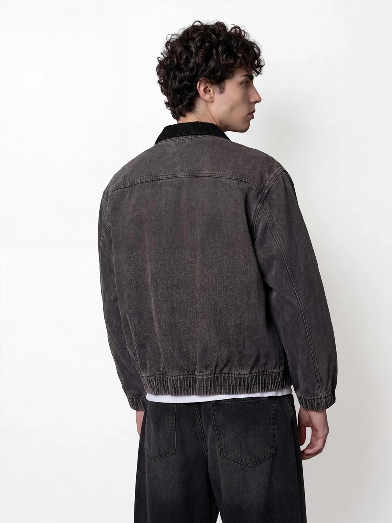 CHAQUETA HOMBRE INDEX ALGODÓN CUELLO COTELÉ - 2