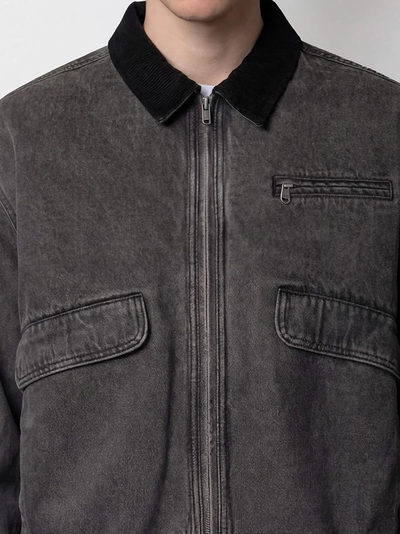 CHAQUETA HOMBRE INDEX ALGODÓN CUELLO COTELÉ - 3