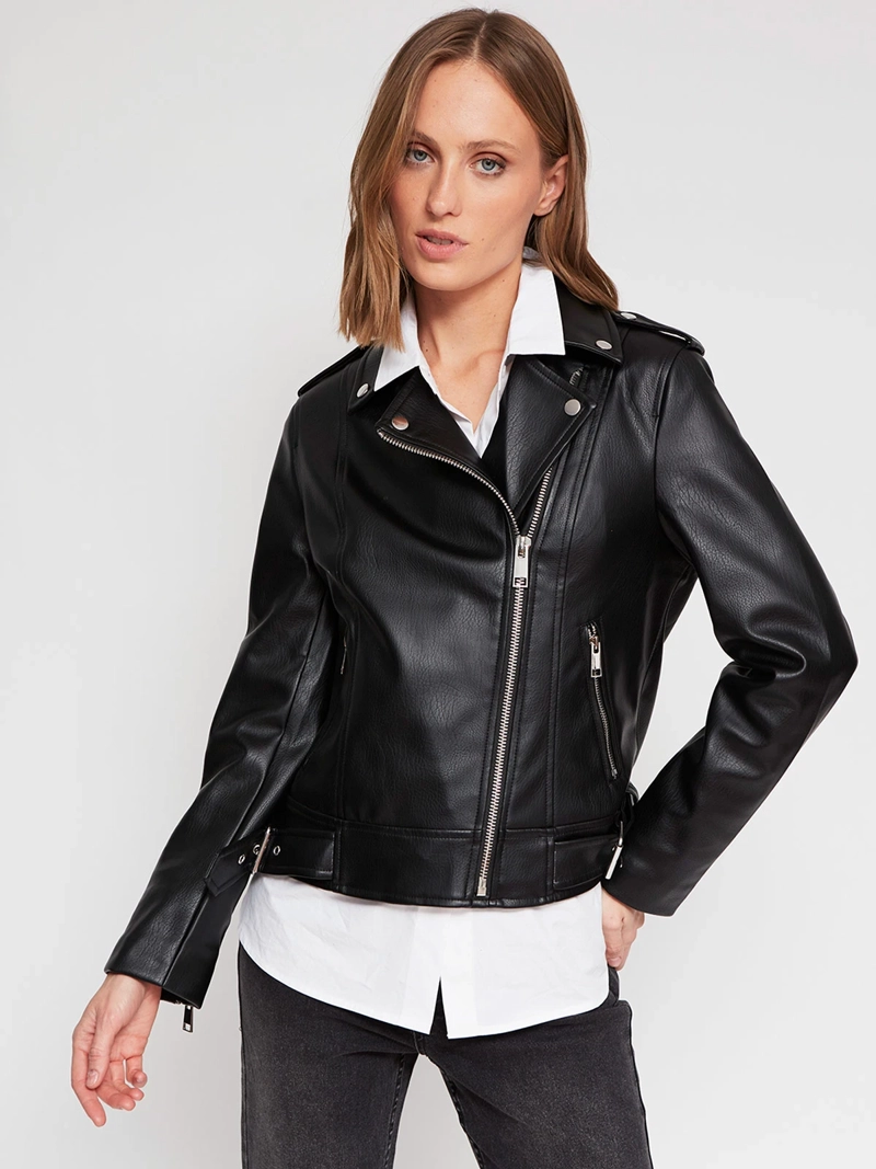 CHAQUETA MUJER MARQUIS EFECTO PIEL - 2