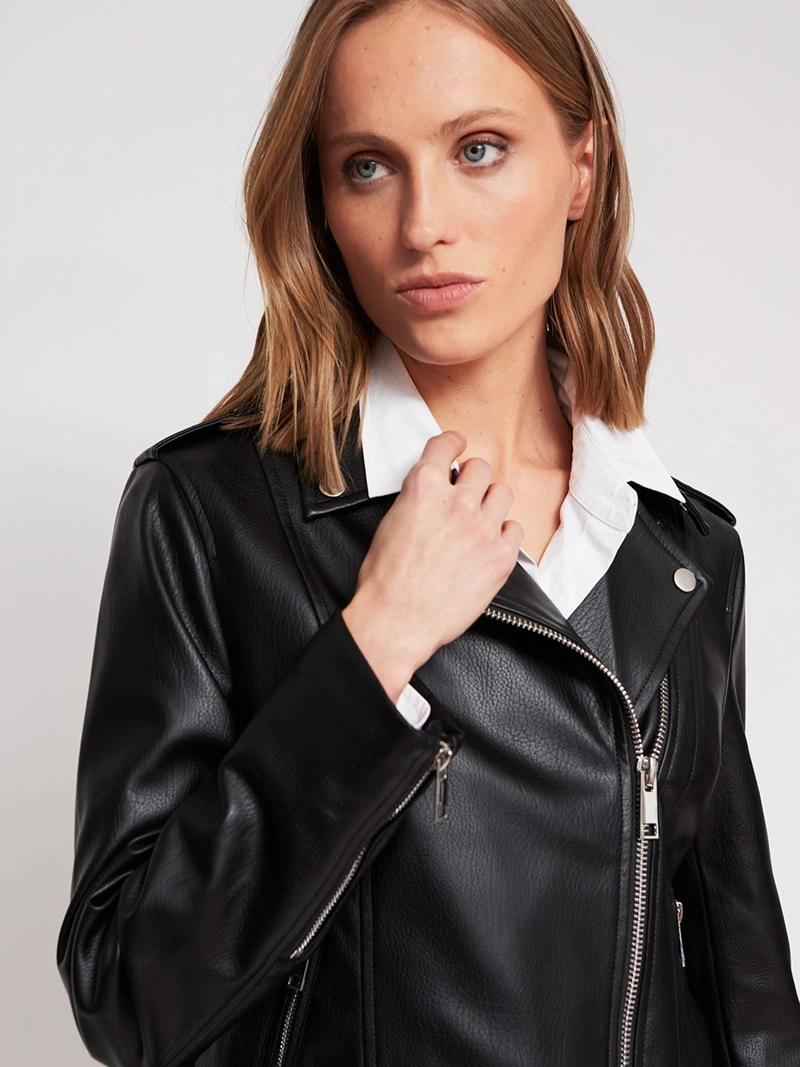 CHAQUETA MUJER MARQUIS EFECTO PIEL - 4