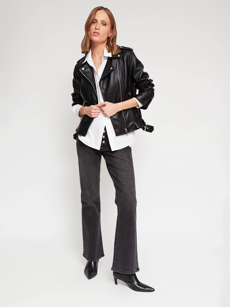 CHAQUETA MUJER MARQUIS EFECTO PIEL - 5