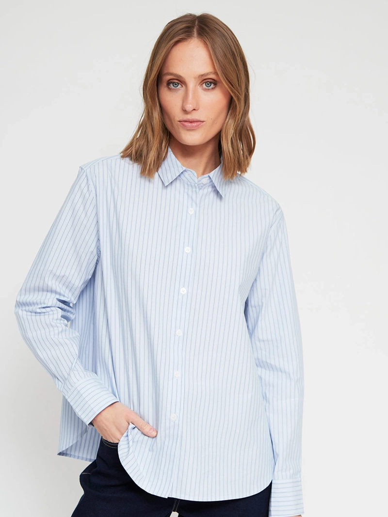 BLUSA MUJER MARQUIS ALGODÓN POPELINA - 2