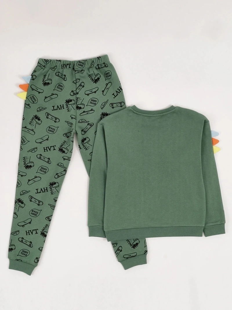 PIJAMA NIÑO HARVEST LARGO - 4