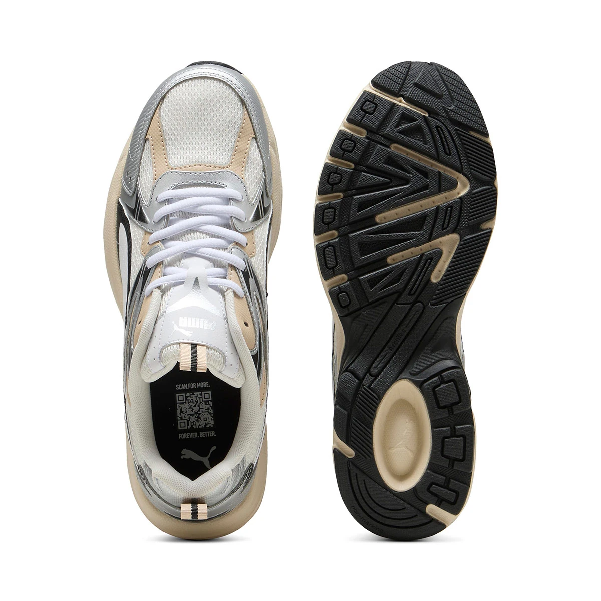 ZAPATILLAS MUJER PUMA URBANO GRIS MILENIO TECH - 4