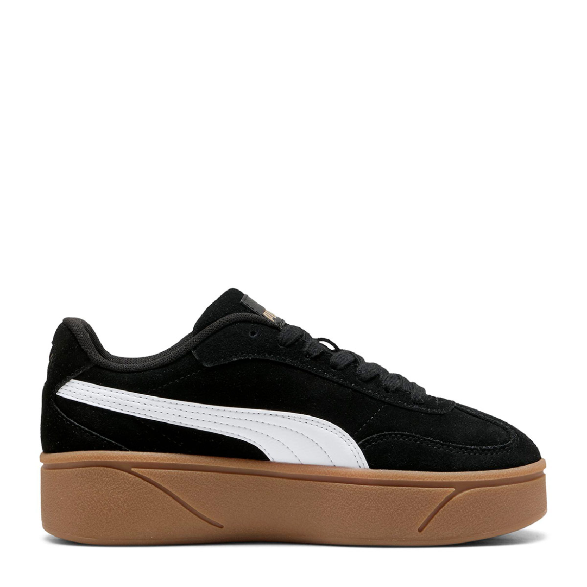 ZAPATILLA MUJER PUMA NEGRO PPUMA CLUB II PLAT SD - 3