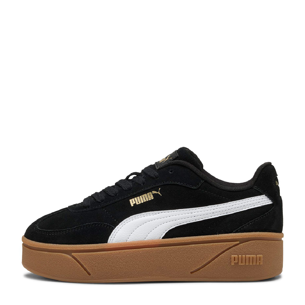 ZAPATILLA MUJER PUMA NEGRO PPUMA CLUB II PLAT SD - 1