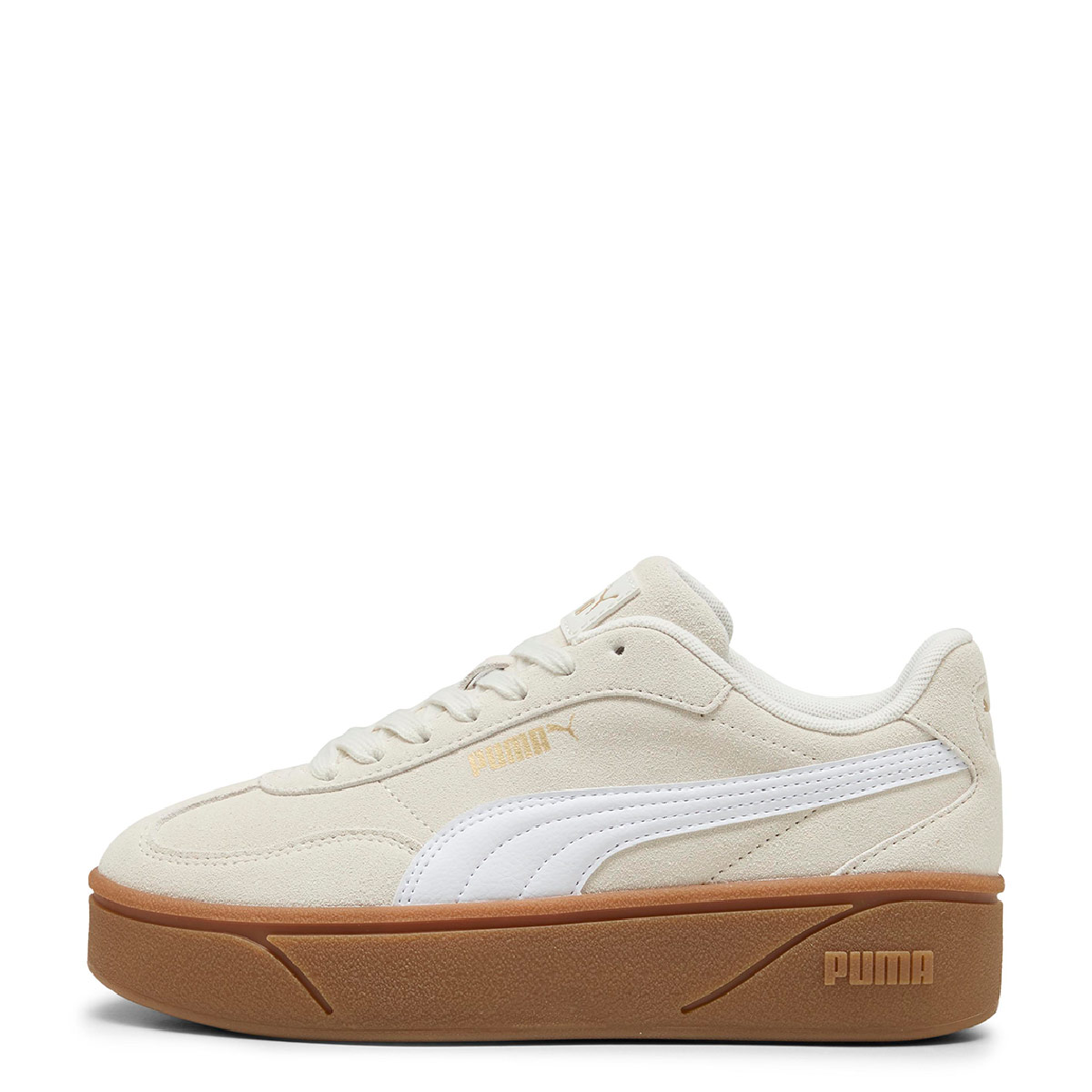 ZAPATILLAS MUJER PUMA URBANO BEIGE CLUB II ERA PLATFORM SD - 1