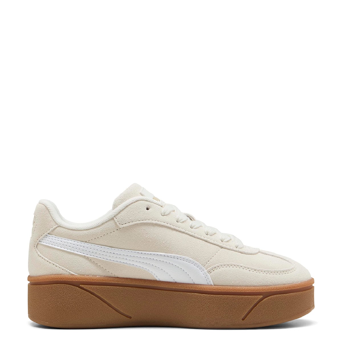 ZAPATILLAS MUJER PUMA URBANO BEIGE CLUB II ERA PLATFORM SD - 2