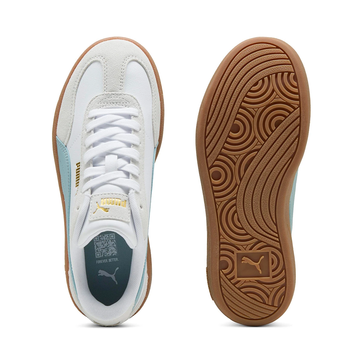 ZAPATILLAS MUJER PUMA URBANO BLANCO CLUB II ERA PLATFORM - 4