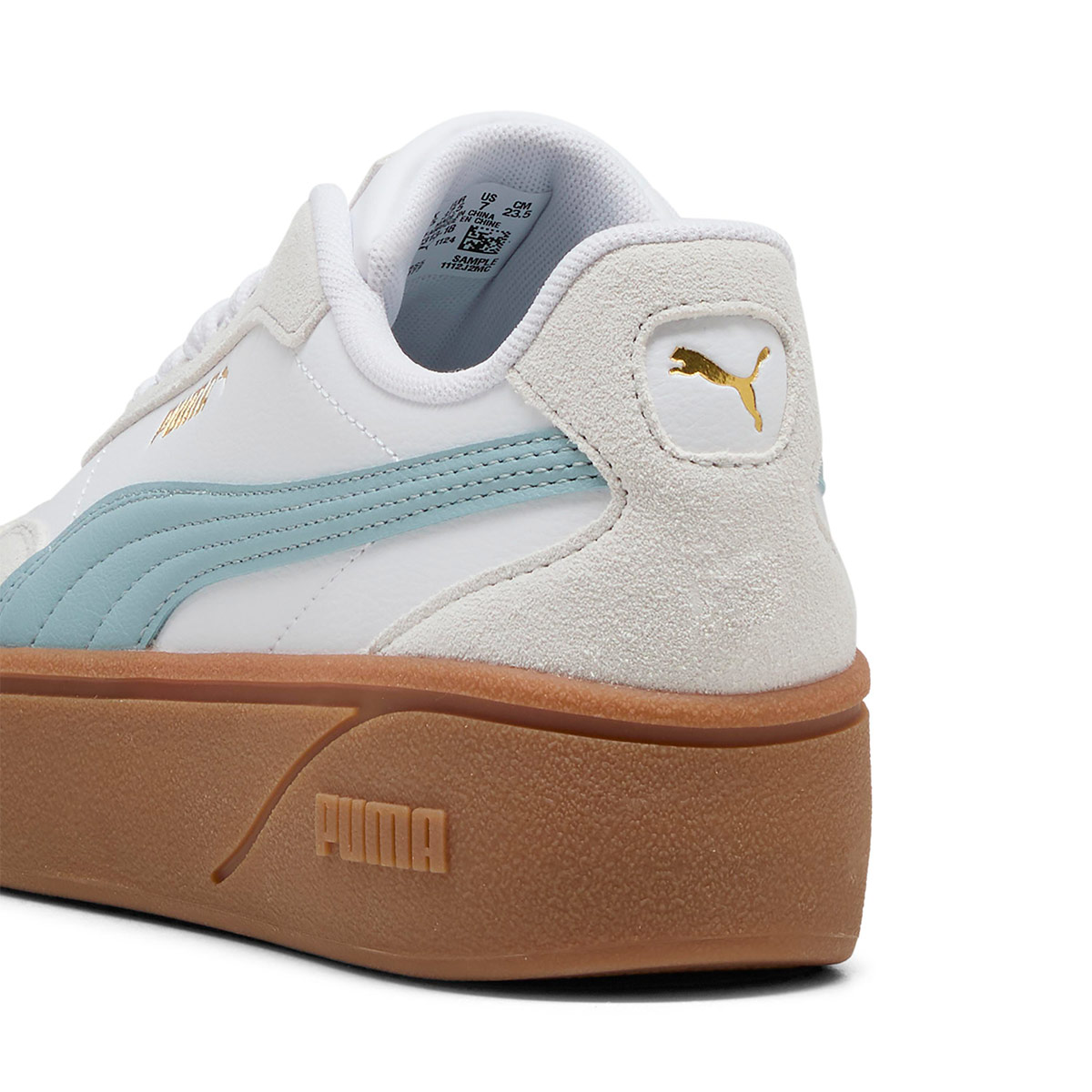 ZAPATILLAS MUJER PUMA URBANO BLANCO CLUB II ERA PLATFORM - 5