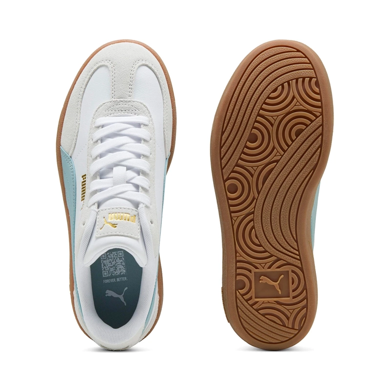ZAPATILLAS MUJER PUMA URBANO BLANCO CLUB II ERA PLATFORM - 4