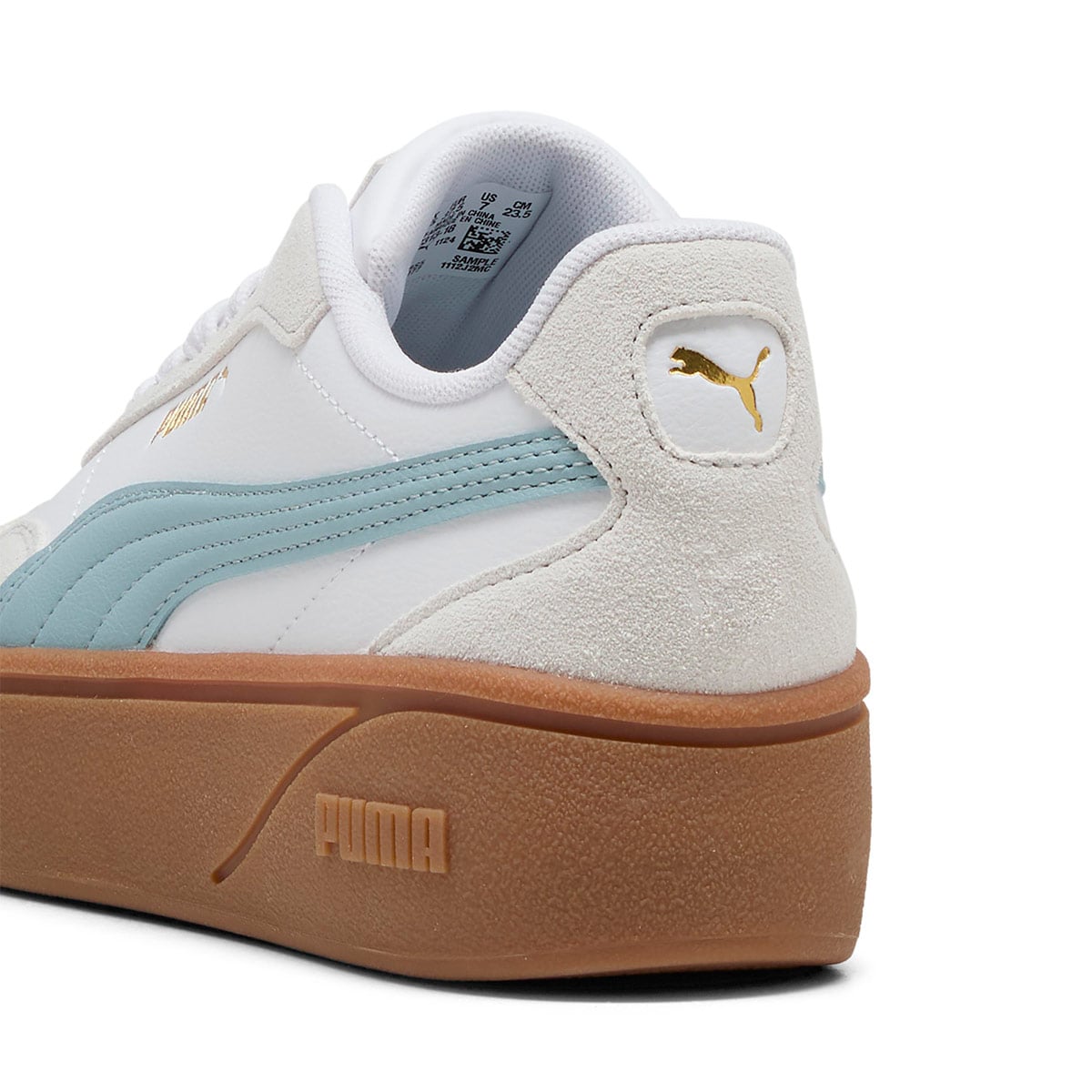 ZAPATILLAS MUJER PUMA URBANO BLANCO CLUB II ERA PLATFORM - 5