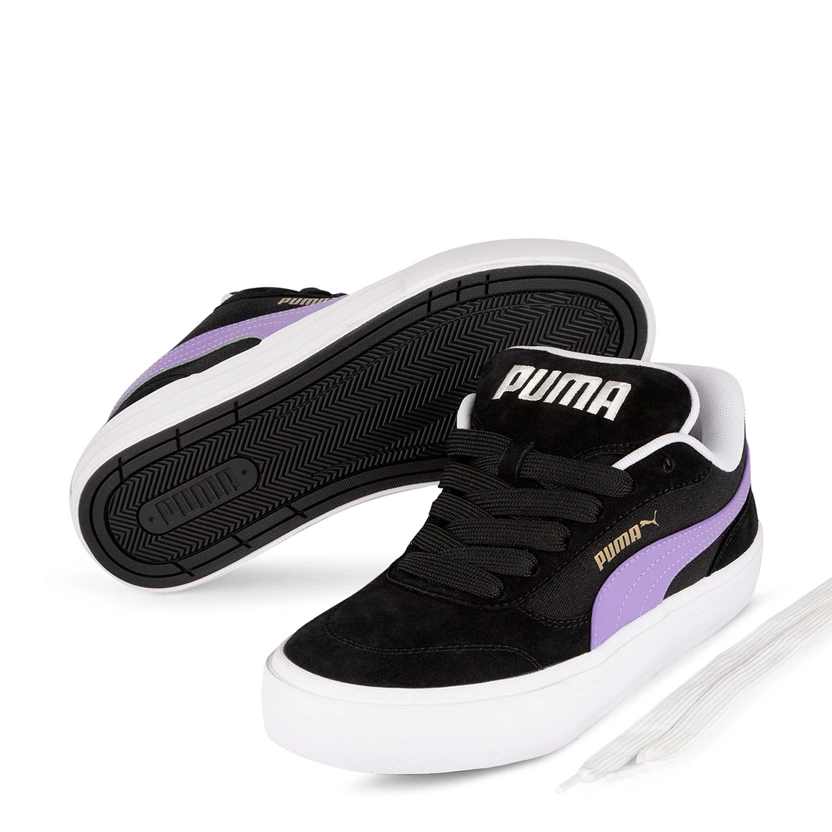 ZAPATILLA MUJER PUMA NEGRO CC PARK VULC - 2
