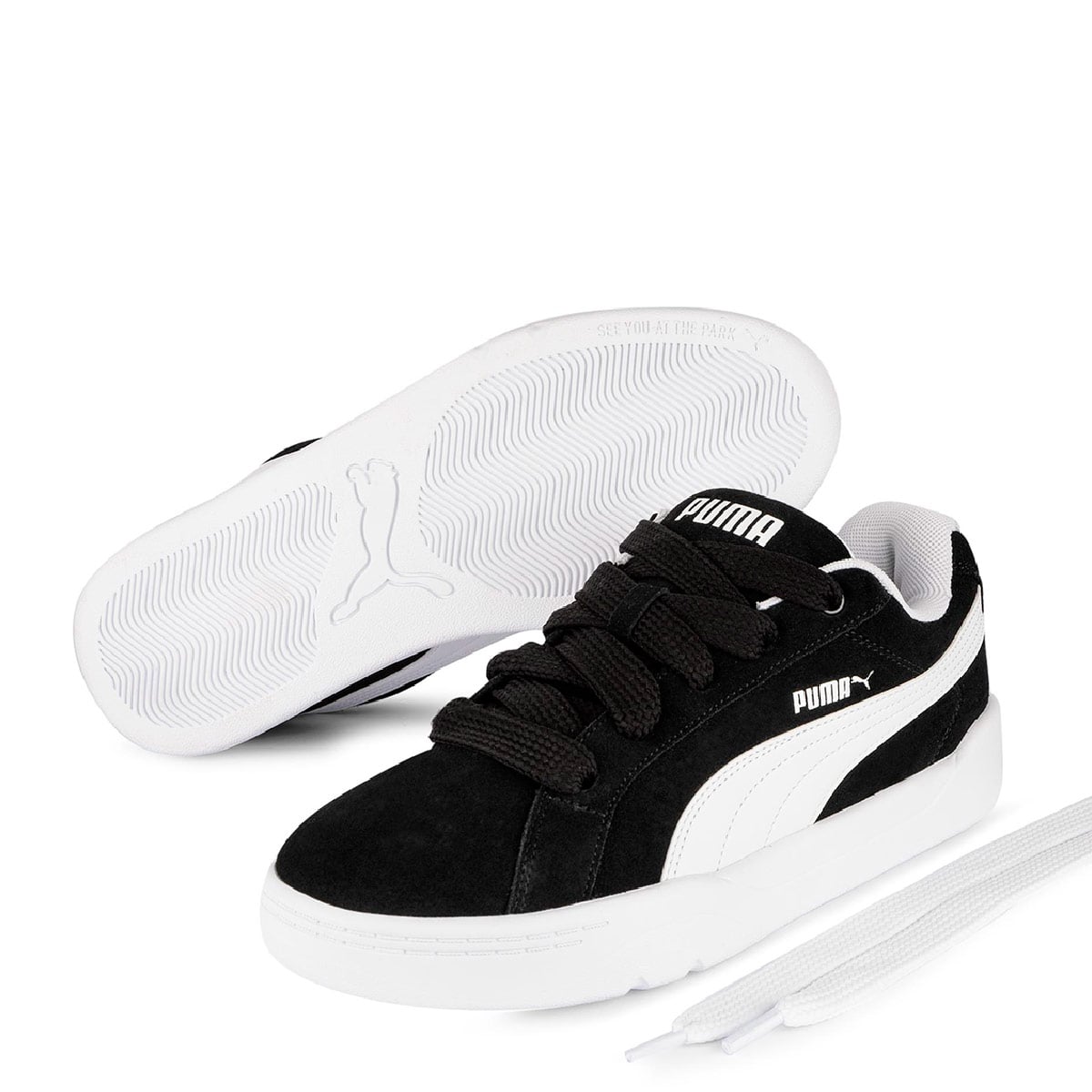 ZAPATILLAS MUJER PUMA URBANO NEGRO PARK LIFES SD LACES - 3