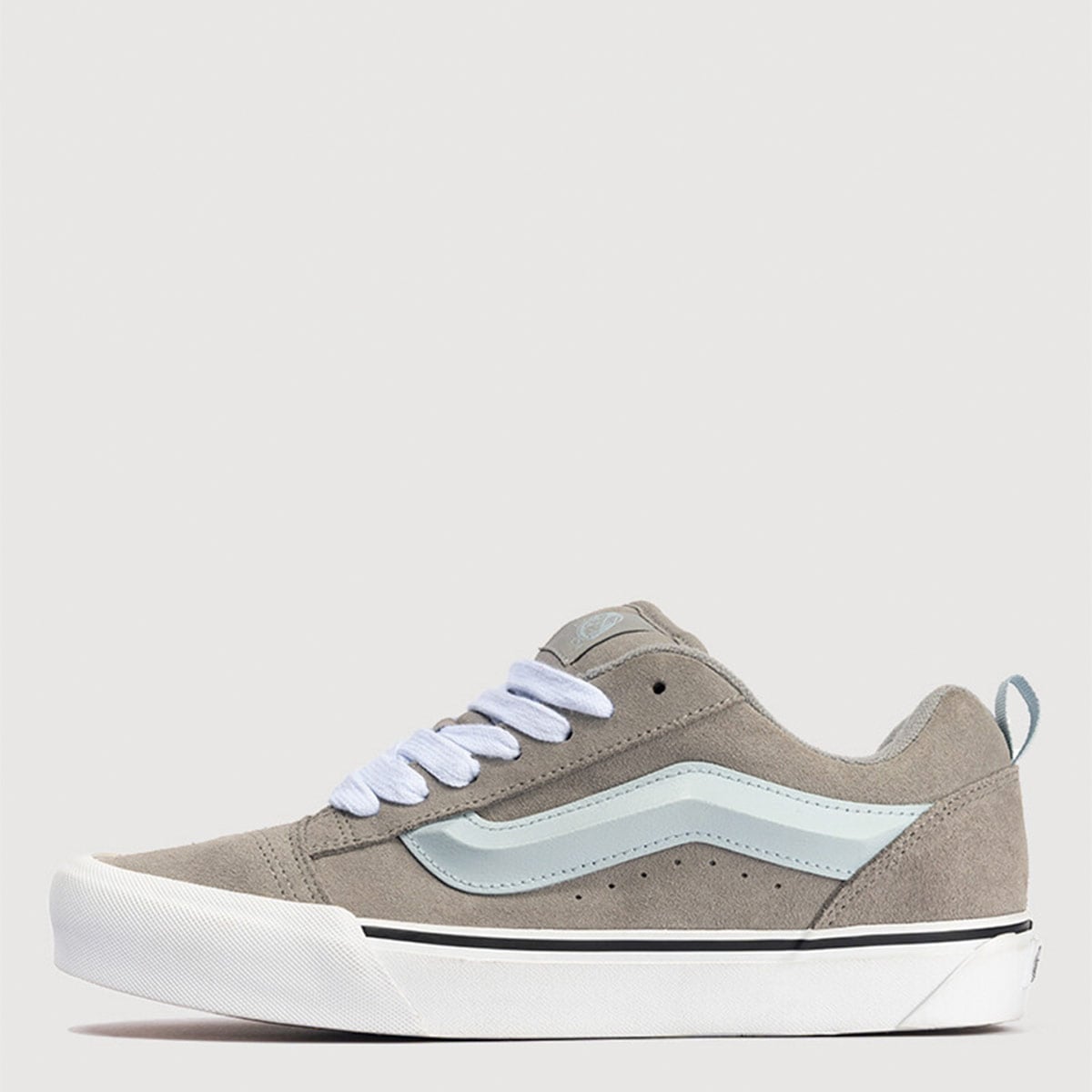 ZAPATILLAS HOMBRE VANS URBANO GRIS KNU SKOOL CUERO - 1
