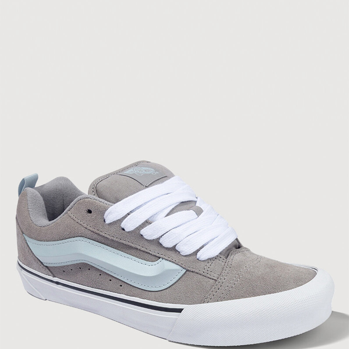ZAPATILLAS HOMBRE VANS URBANO GRIS KNU SKOOL CUERO - 2