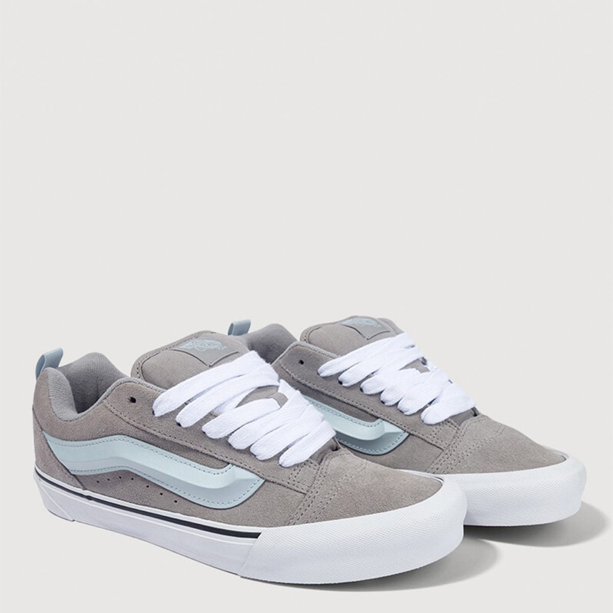 ZAPATILLAS HOMBRE VANS URBANO GRIS KNU SKOOL CUERO - 3