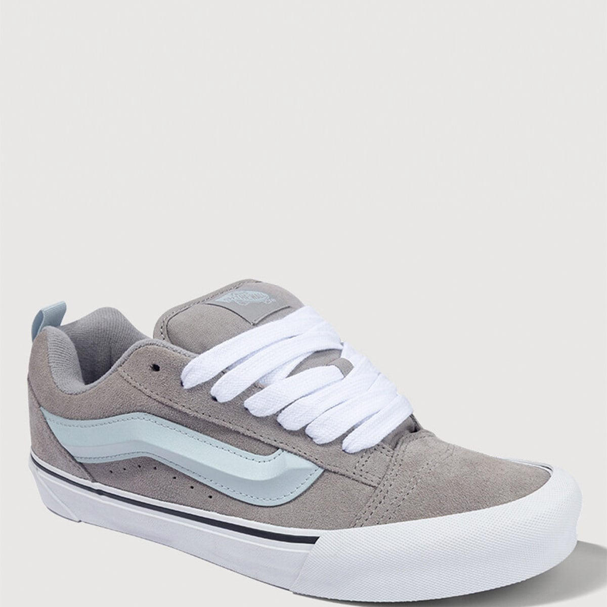 ZAPATILLAS HOMBRE VANS URBANO GRIS KNU SKOOL CUERO - 2