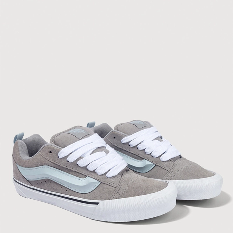 ZAPATILLAS HOMBRE VANS URBANO GRIS KNU SKOOL CUERO - 3