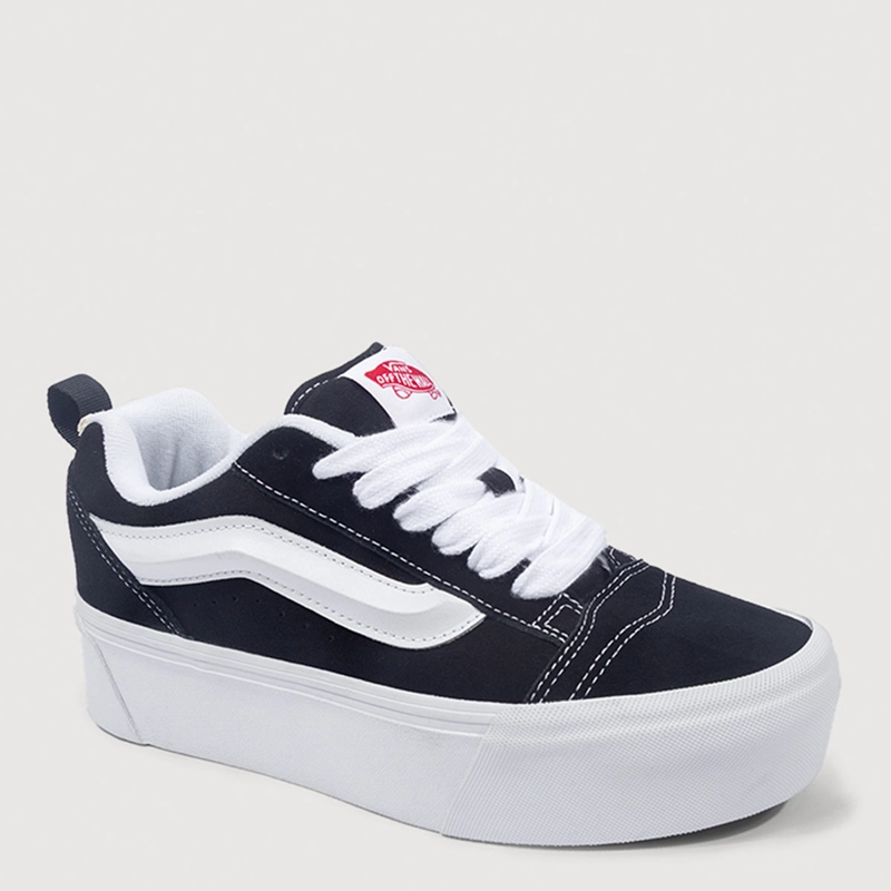 ZAPATILLAS MUJER VANS URBANO NEGRO KNU STACK - 3