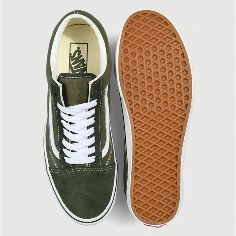 ZAPATILLAS HOMBRE VANS URBANO VERDE OLD SKOOL - 5