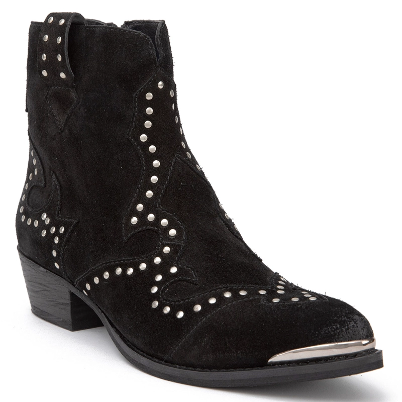 BOTINES MUJER GACEL NEGRO ASHLEY CUERO - 3