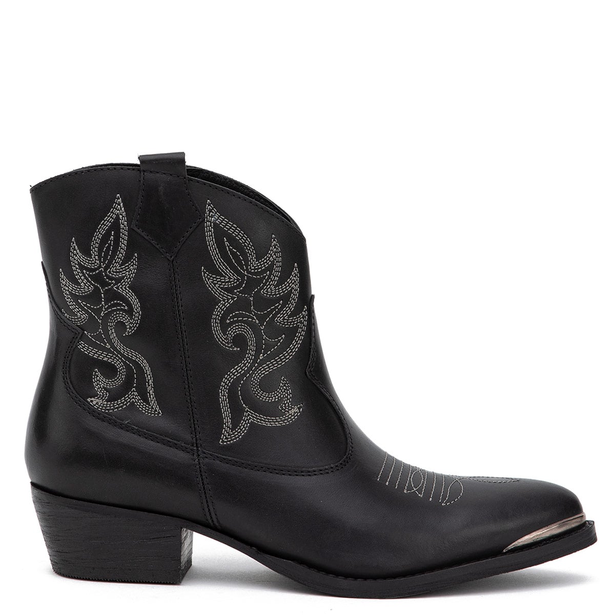 BOTINES MUJER GACEL NEGRO ASHLEY CUERO - 1