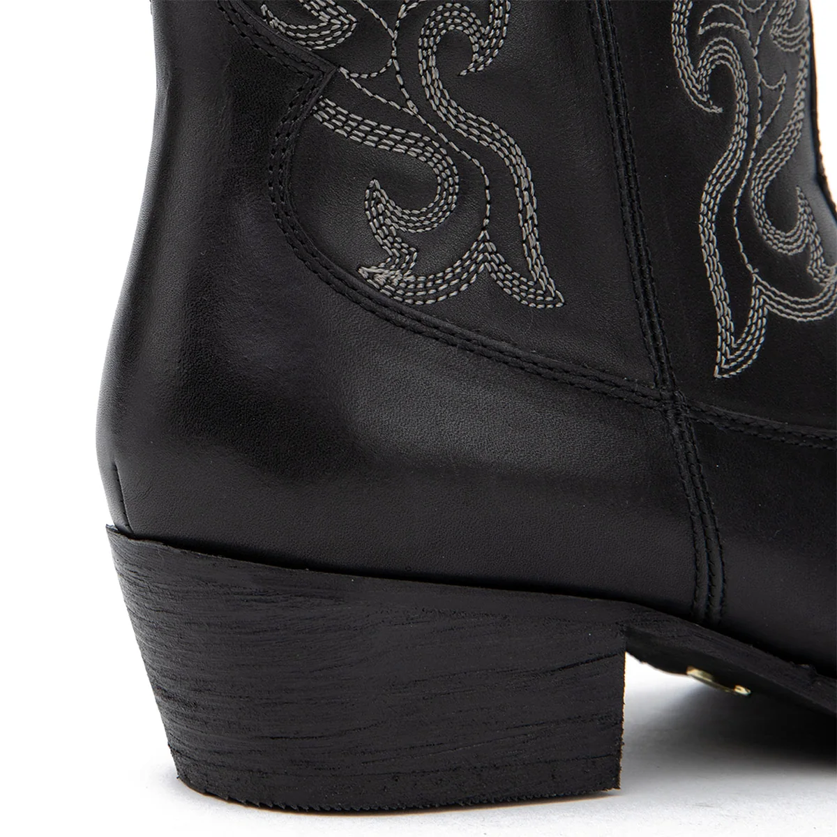 BOTINES MUJER GACEL NEGRO ASHLEY CUERO - 5