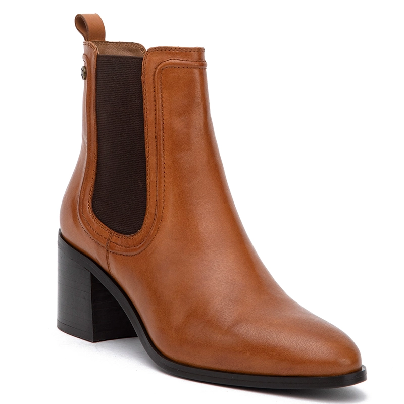 BOTINES MUJER GACEL CAFÉ CALUM CUERO - 3