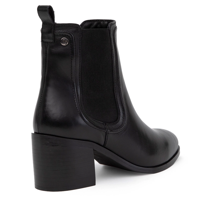 BOTINES MUJER GACEL NEGRO CALUM CUERO - 4