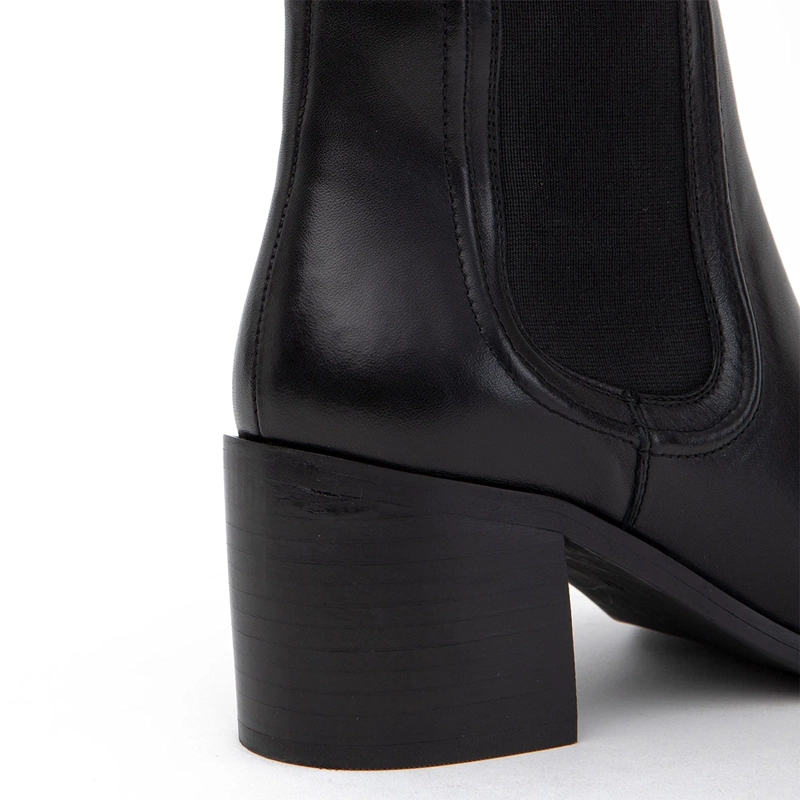 BOTINES MUJER GACEL NEGRO CALUM CUERO - 5